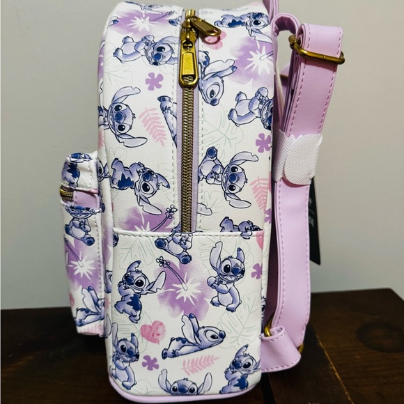 Loungefly Disney Floral Stitch Backpack - Picture 2 of 4